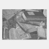 Achtergrond  boeken inpakpapier vel (Voorkant 2)