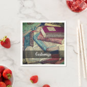 Achtergrond boeken servet (Insitu)