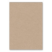 ACHTERGROND Bruin Kraft Paper Kaart (Achterkant)