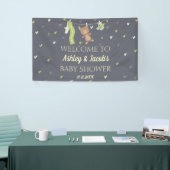 Achtergrond buitenruimtetuuneantium spandoek (Beurs)