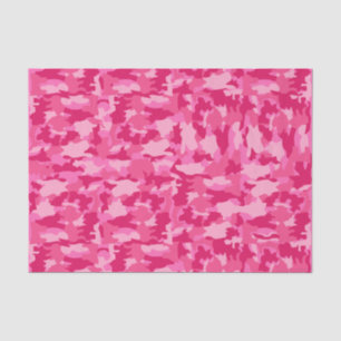 Achtergrond Camouflage roze patroon Tissuepapier