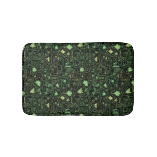 Achtergrond computercircuit badmat (Voorkant)