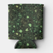 Achtergrond computercircuit blikjeskoeler (Voorkant)