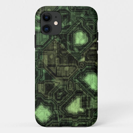 Achtergrond computercircuit Case-Mate iPhone case (Achterkant)