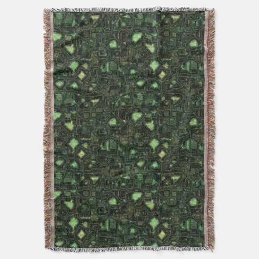 Achtergrond computercircuit deken (Voorkant Verticaal)