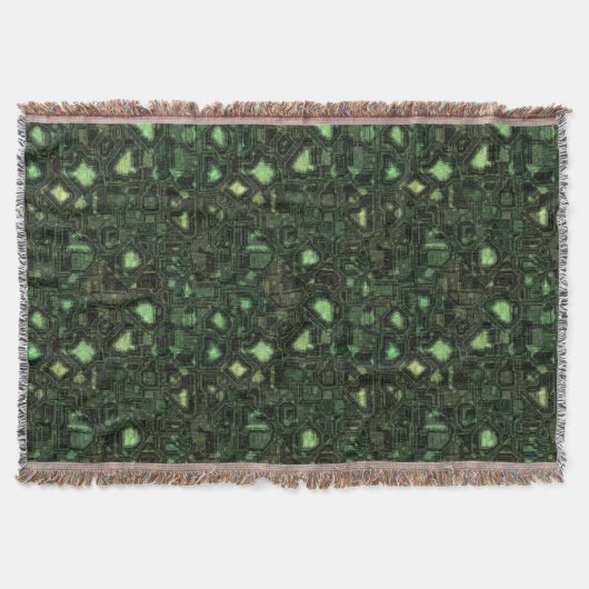 Achtergrond computercircuit deken (Voorkant)