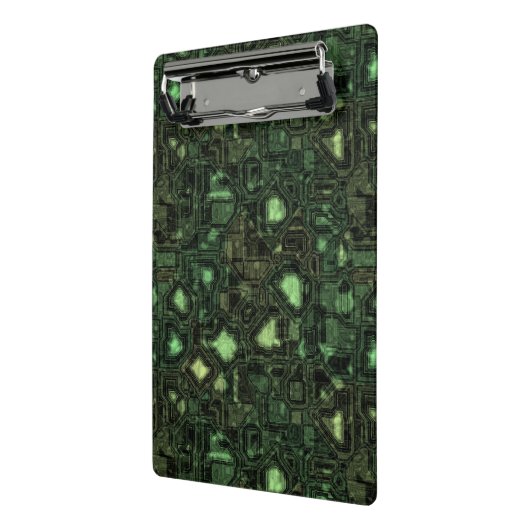 Achtergrond computercircuit mini klembord (Angled2)