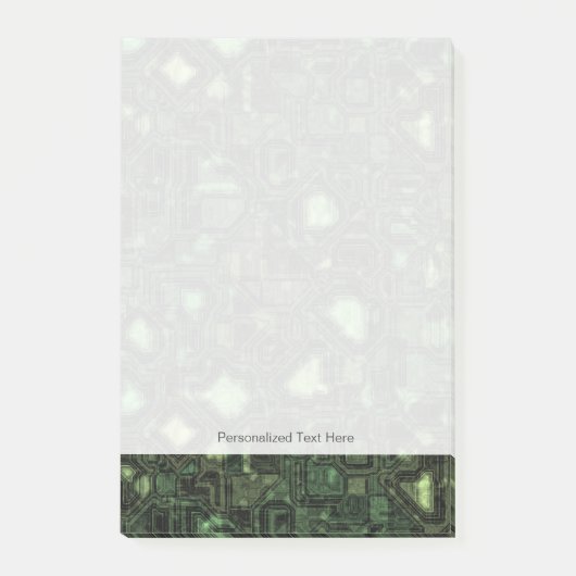 Achtergrond computercircuit post-it® notes (Voorkant)