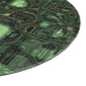 Achtergrond computercircuit snijplank (Hoek)