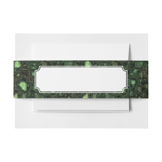 Achtergrond computercircuit uitnodigingen wikkel (Voorkant Voorbeeld)