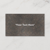 Achtergrond diamant Bord Visitekaartje (Achterkant)