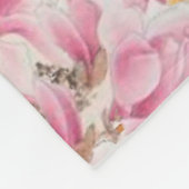 Achtergrond  eiffelbloem fleece deken (Hoek)