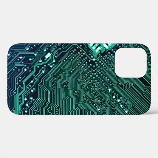 Achtergrond elektronische circuitplaat, abstract, Case-Mate iPhone case (Achterkant (horizontaal))