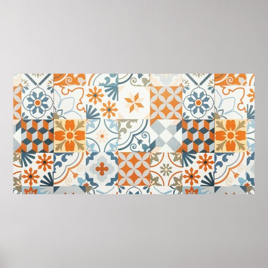 Achtergrond en textuur met het patroon van de Vero Poster (Voorkant)