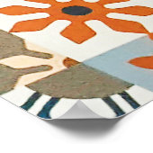 Achtergrond en textuur met het patroon van de Vero Poster (Hoek)