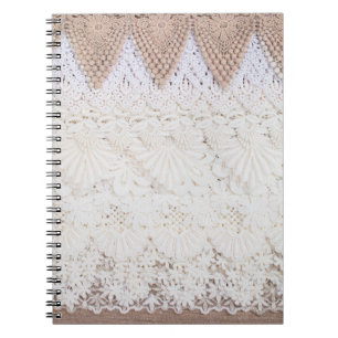 Achtergrond en textuur van loopdoek notitieboek