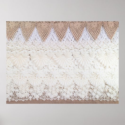 Achtergrond en textuur van loopdoek poster (Voorkant)