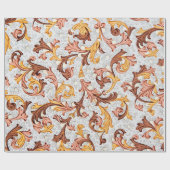  achtergrond - Floral Pattern uit 18e eeuw Cadeaupapier (Vlak)