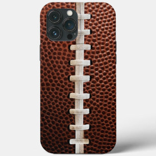 Achtergrond football laces iPhone 13 pro max hoesje