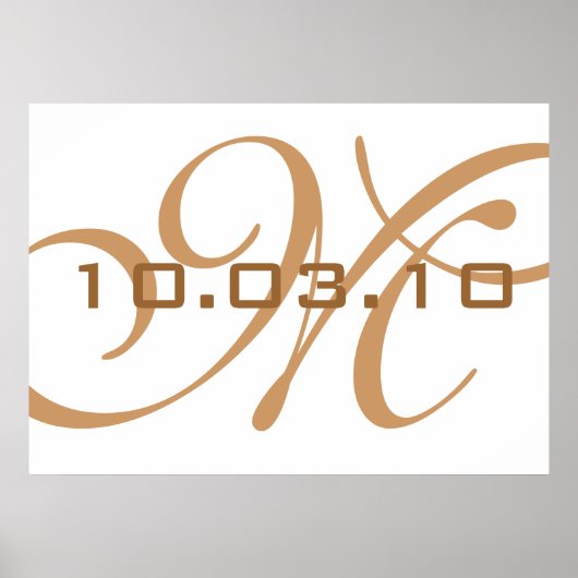 Achtergrond foto Booth Poster (Voorkant)