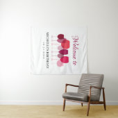 Achtergrond foto's van wijngeborenen wandkleed (In Situ (horizontaal))