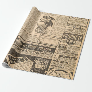 Achtergrond gebruikt papier. Oude krantenpagina's  Cadeaupapier