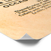 Achtergrond gebruikt papier. Oude krantenpagina's  Poster (Hoek)