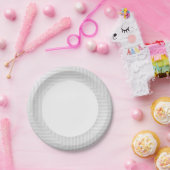 Achtergrond gestreepte patroonpapier papieren bordje (Feest)