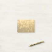 Achtergrond - Gold Bokeh Glitter Lights Post-it® Notes (Op bureau)