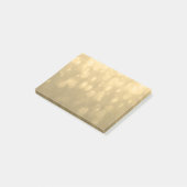 Achtergrond - Gold Bokeh Glitter Lights Post-it® Notes (Schuin)