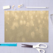 Achtergrond - Gold Bokeh Glitter Lights Tissuepapier (Craft)