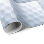 Achtergrond Golf Ball Print Pattern Cadeaupapier (Rol Hoek)