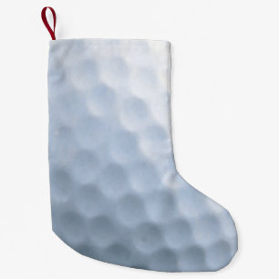 Achtergrond Golf Ball Print Pattern Kleine Kerstsok