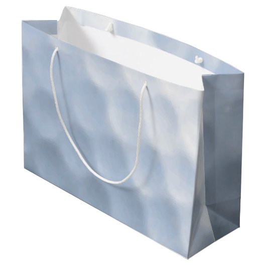 Achtergrond Golf Ball Print Pattern Large Cadeauzakje (Achterkant Gekanteld)