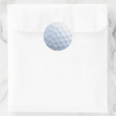 Achtergrond Golf Ball Print Pattern Ronde Sticker (Tas)