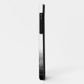 Achtergrond grijs en wit snijpad Case-Mate iPhone case (Achterkant/links)