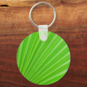 Achtergrond groen palmblad sleutelhanger (Voorkant)