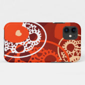 Achtergrond hart, iPhone-case Case-Mate iPhone Case (Achterkant (horizontaal))
