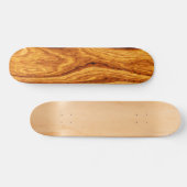 Achtergrond houten graan skateboard (Horizontaal)