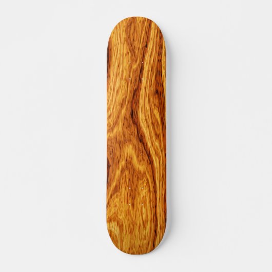 Achtergrond houten graan skateboard (Voorkant)