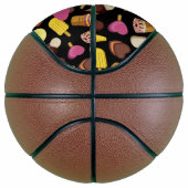 Achtergrond Ice Cream Basketbal (Rechts)