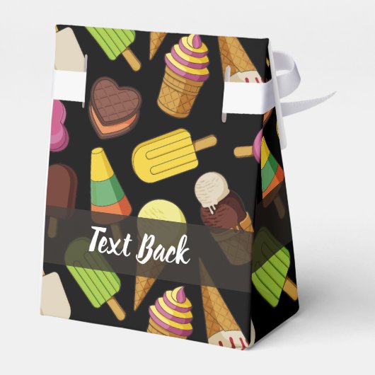 Achtergrond Ice Cream Bedankdoosjes (Achterkant)