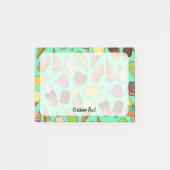 Achtergrond Ice Cream Post-it® Notes (Voorkant)