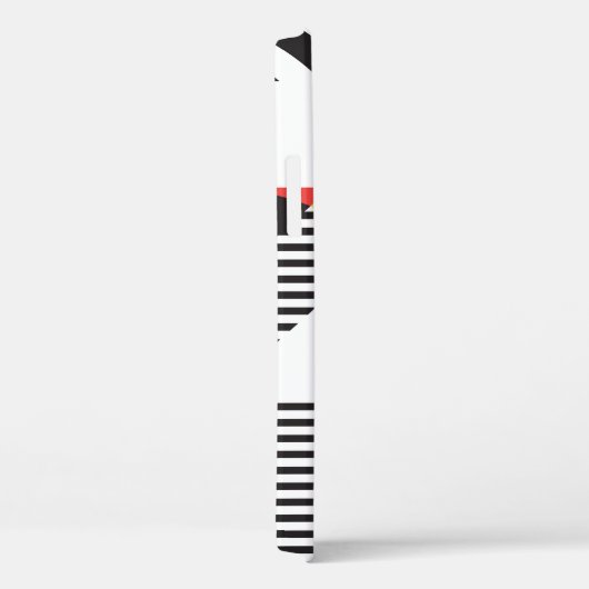 Achtergrond in retro moderne stijl Case-Mate iPhone case (Achterkant / Rechts)