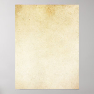 Achtergrond Ivory Grunge Parchment Paper Poster