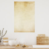 Achtergrond  Ivory Grunge Parchment Paper Poster (Keuken)