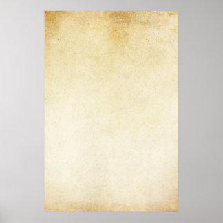 Achtergrond  Ivory Grunge Parchment Paper Poster