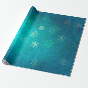 Achtergrond kerstster cadeaupapier