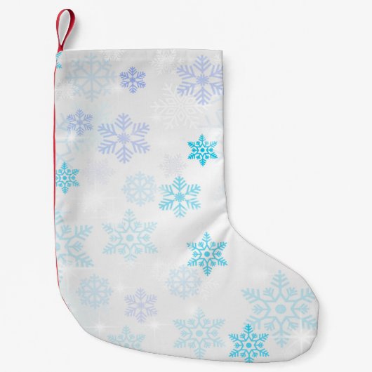 Achtergrond kerstster kleine kerstsok (Voorkant)