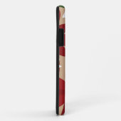 Achtergrond kersttijd Poinsettia Case-Mate iPhone Case (Achterkant/rechts)